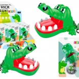 Privjesak s grickajućim krokodilčićem sa zvončićem, zeleni