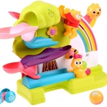 Interaktivna obostrana staza za kuglice i autić 2u1 sa zvukovima