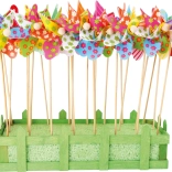 Drveni šareni vjetrenjača SMALL FOOT za djecu