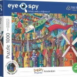 TREFL Puzzle Eye-Spy Sneaky Peekers: Amsterdam 1000 dijelova