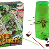 Vještinska igra uhvati majmunčića – padajući majmunčići i štapići