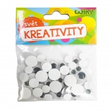 Pokretne oči – mješavina veličina, 60 kom