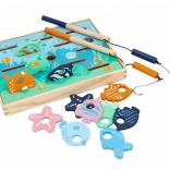 Drvena ribarska igra za djecu