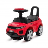 Dječje guralo BABY MIX Prime SUV crveno s kožnim sjedalom