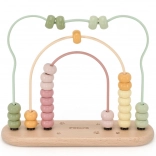 Drveno kugličasto labirint POLARB za prvo brojanje