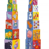 Sretni fontana toranj od Djeco