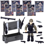 Konstrukcijski set vojnik WWII – figurica za sastavljanje 28 dijelova