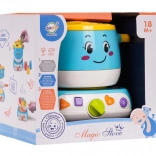 Interaktivni štednjak s loncem i sortirkom oblika