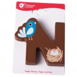 Drveno Slovo N Classic World