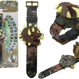 Dječji sat s 3D projekcijom dinosaurus motiva