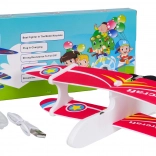 Električni pjenasti zrakoplov s LED-om za duge letove