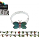 Podesivi prsten koji mijenja boju prema temperaturi – mix vrsta, 100 kom u kutiji