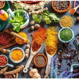 Puzzle od 1000 dijelova šarenih začina