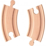 Željeznični zavoji – kratke tračnice, 4 kom