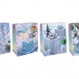 Poklon-vrećica Božić L 31 × 40 × 12 cm