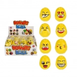 Antistresno jaje s emoji izrazima 6 cm