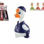 Patkica na zamašnjak 9 cm – pritisni i vozi, 4 boje, plastika, kutija 16 kom