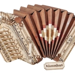 3D drvene puzzle Harmonika