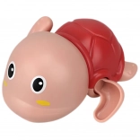 Woopie plutajuća navijajuća kornjačica za kupanje ružičasta