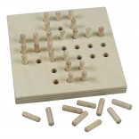 Detoa drveni solitaire – logička društvena igra za jednog igrača