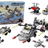 Konstruktorske kocke Helikopter 6-u-1 Set uradi-sam vozila 117 dijelova.