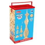 Jeujura drvena građevna set Técap 3XL – 300 dijelova