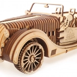Drveni mehanički model UGEARS Roadster VM-01 – 3D puzzle