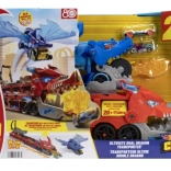 Hot Wheels City mega tegljač s zmajevom arenom