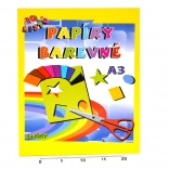 Obojeni papiri A3 180 g/m², 10 listova