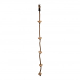 Dječje uže za penjanje s drvenim potpornim točkama