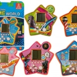 Džepna elektronička igra Tetris u obliku zvijezde – narančasta