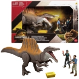 Jurassic World Rebirth set – figura Spinosaurusa s akcijskim figurama i priborom