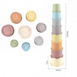 Složivi čašići za djecu, set 8 kom