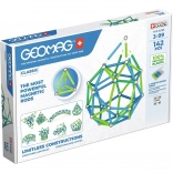 Geomag Classic Recycled magnetni konstrukcijski set 142 dijelova – plava i zelena