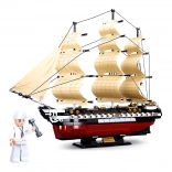 Sluban Model Bricks M38-B0836 Fregata USS Constitution jedrenjak ratni brod