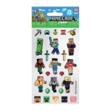 svjetlucave Minecraft naljepnice – 25 kom