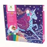 Stick & Fun mozaik set Jednorozi