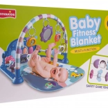 Interaktivna igraća podloga za bebe s klavirom i dodacima