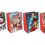 Poklon-vrećica L 32 × 41,5 × 12 cm Božić