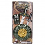 Viteški set sa srednjovjekovnim mačem