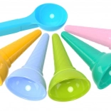Set šarenih kalupa za sladoledne kornete sa žlicom za sladoled