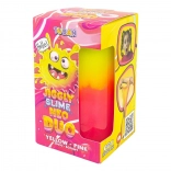 Tuban jiggly slime neo duo dvobojni 430 g žuto-ružičasti
