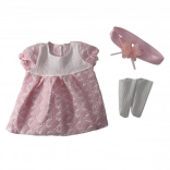Ružičasta haljina za lutke 40 - 43 cm