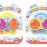 Bubnjevi na baterije za najmlađe sa svjetlima i zvukovima