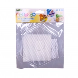 Šablona za peglane perlice – šesterokut