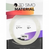 Filament PETG Pro za 3D olovke i 3D tisak bijeli 1,75 mm (15 m)