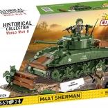 Konstrukcijski set tenka M4A1 Sherman 1:35 – 663 dijelova