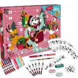 Adventski kalendar DISNEY MINNIE – kreativni set pribora za pisanje