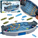 woopie pomorska bitka 3d – stolna vještinska igra s izbacivačem kuglica