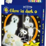 Svjetleće glačane perlice Kosturi i duhovi 1100 kom